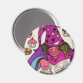 魔法ケーキ マグネット (正面/裏面)