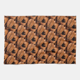 魔法コーヒー豆 キッチンタオル