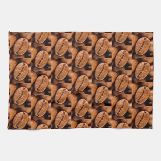 魔法コーヒー豆 キッチンタオル (横)