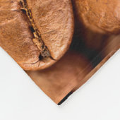 魔法コーヒー豆 フリースブランケット (角)