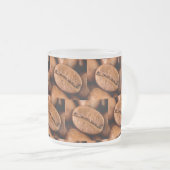 魔法コーヒー豆 フロストグラスマグカップ (正面右)