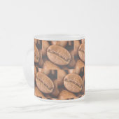 魔法コーヒー豆 フロストグラスマグカップ (正面左)