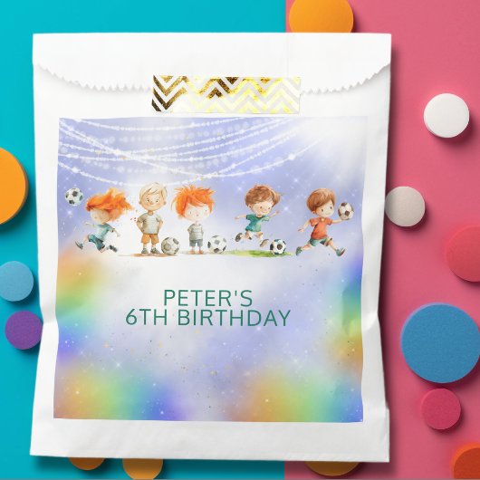 魔法サッカーの誕生日ゲーム フェイバーバッグ