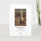 '魔法サークル'ウォーターハウス カード (裏面)