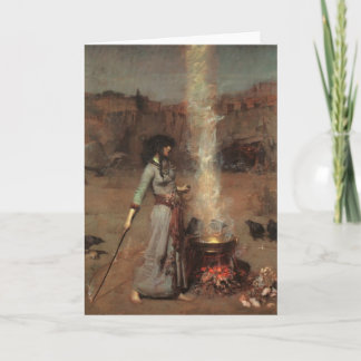 '魔法サークル'ウォーターハウス カード