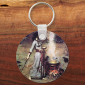 魔法サークル1886ウォーターハウス キーホルダー (正面)