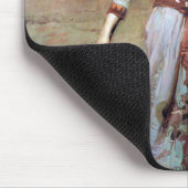 魔法サークル、ジョン・ウィリアム・ウォーターハウス マウスパッド (コーナー)