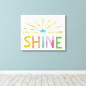 魔法シャイン キャンバスプリント (インサイチュ (ウッドフロア))