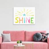 魔法シャイン キャンバスプリント (インサイチュ (リビング))