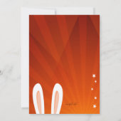 魔法ショーの招待状 招待状 (裏面)