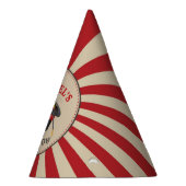 魔法ショーサーカスバースデーパーティーハット パーティーハット (右)