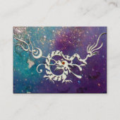魔法シードラゴン2、美しい、サロン、デイスパ 名刺 (裏面)