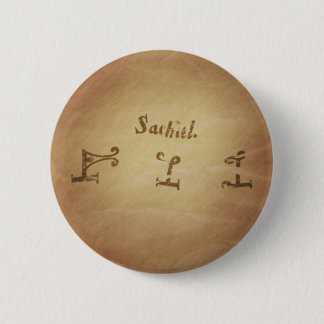 魔法シールエンジェルサチエル保護魔法チャーム 缶バッジ