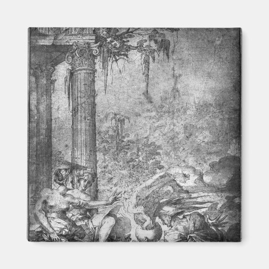 魔法シーン マグネット (正面)