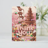 魔法スウィートチョコレートサンキューカード サンキューカード (スタンド正面)