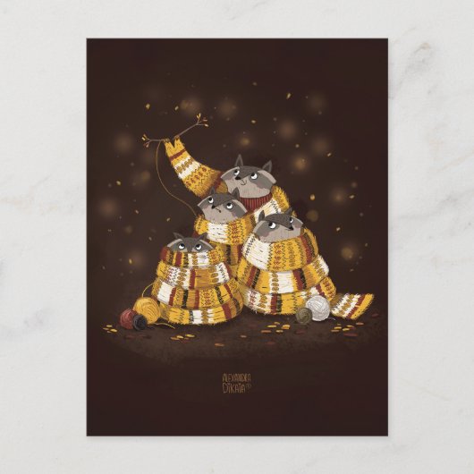 魔法スカーフバイアレクサンドラディカイア ポストカード (正面)