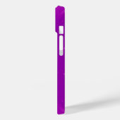 魔法スクエア33モノグラムピンク明るい赤紫色紫 Case-Mate iPhoneケース (裏面 / 左)