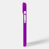 魔法スクエア33モノグラムピンク明るい赤紫色紫 Case-Mate iPhoneケース (裏面 / 左)