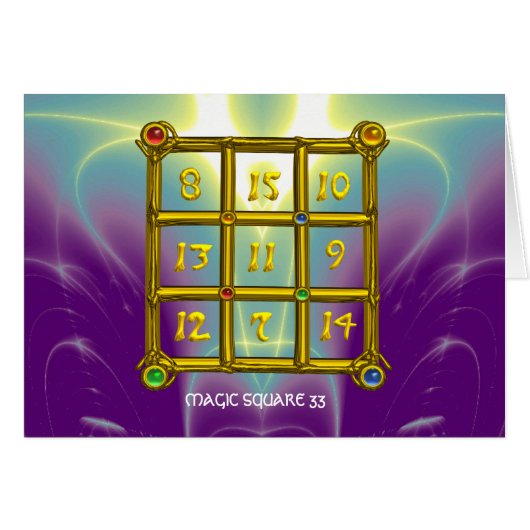 魔法スクエア33 (正面横)