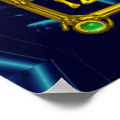 魔法スクエア33,ブルーターカーゼ ポスター (角)