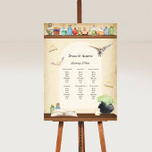 魔法スクールウィザードパーティーカスタムウェルカムサイン ポスター