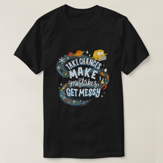 魔法スクールバスフリズルクラシック引用文Tシャツ.png Tシャツ (デザイン正面)