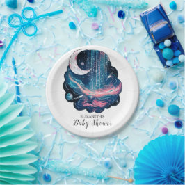 魔法スターエレガントズベビーシャワー ペーパープレート