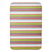 魔法ストライプカラフル バスマット (正面縦)