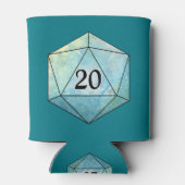 魔法スパークリーd20サイコロ 缶クーラー (裏面)