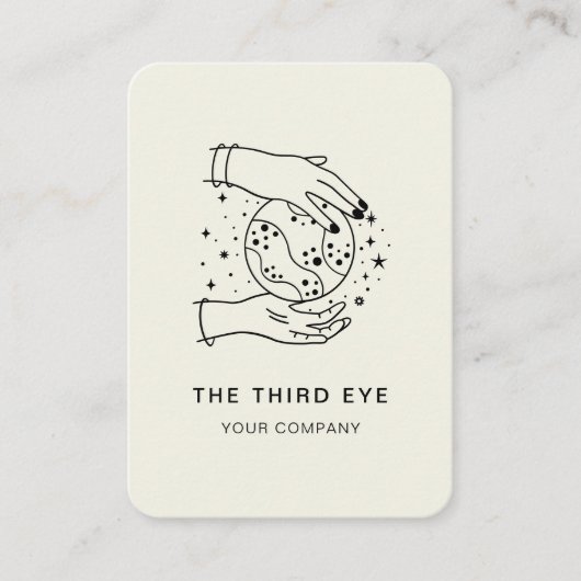 魔法スピリチュアル名刺 名刺 (正面)