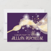 魔法スプーン料理ベーキング記念レシピカード 招待状 (正面)