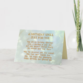 魔法スペルカード誕生日 シーズンカード