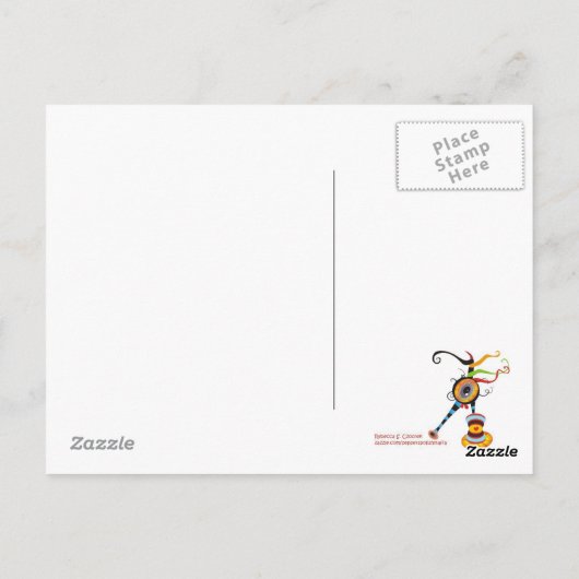 魔法スペル ポストカード (裏面)