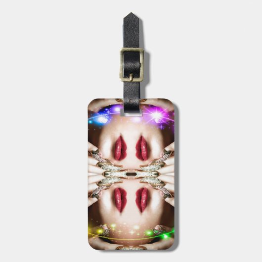 魔法スペル ラゲッジタグ (正面縦)