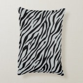 魔法ゼブラクリックシストラカスタマイズーをグレーカラーに アクセントクッション (裏面(縦))