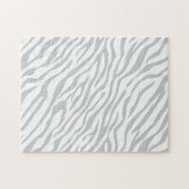 魔法ゼブラクリックシストラカスタマイズーをグレーカラーに ジグソーパズル (横)