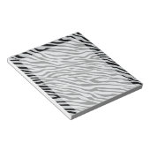 魔法ゼブラクリックシストラカスタマイズーをグレーカラーに ノートパッド (アングル)