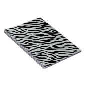 魔法ゼブラクリックシストラカスタマイズーをグレーカラーに ノートブック (右側)