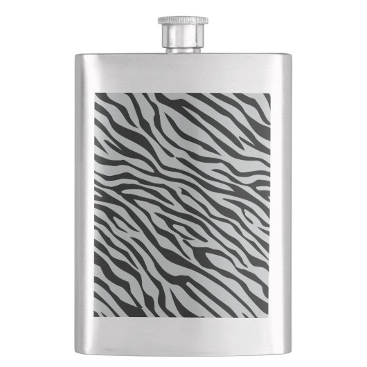 魔法ゼブラクリックシストラカスタマイズーをグレーカラーに フラスク (正面)