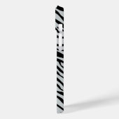 魔法ゼブラクリックシストラカスタマイズーをグレーカラーに Case-Mate iPhoneケース (裏面 / 左)