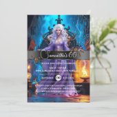 魔法ソルセレスハロウィーン魔女バースデーパーティー 招待状 (スタンド正面)