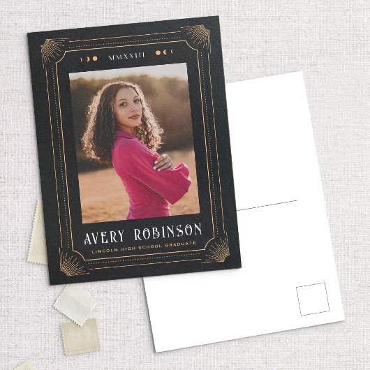 魔法タロット卒業写真発表葉書 ポストカード