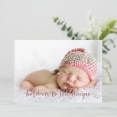 魔法ダストインピンク3フォトホリデーカード シーズンカード (スタンド正面)