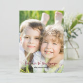 魔法ダストフォトホリデーカード シーズンカード (スタンド正面)