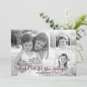 魔法ダストレッド3フォトホリデーカード シーズンカード (スタンド正面)