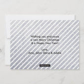 魔法ダストレッド3フォトホリデーカード シーズンカード (裏面)