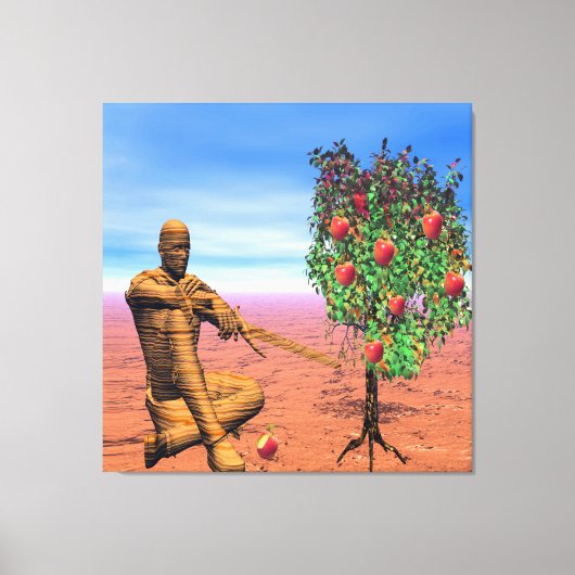 魔法ツリー キャンバスプリント (正面)