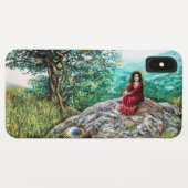 魔法ツリー/ドーン・イン・ザ・ウッドとレディ・イン・レッド Case-Mate iPhoneケース (裏面(横))
