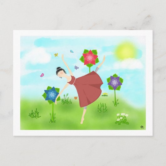 魔法ツリー_Doダンス ポストカード (正面)