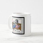 魔法テーブル、ロバとスティック20 DDR コーヒーマグカップ (正面左)